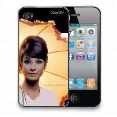 Cover iPhone 4-4s - Audrey Hepburn
